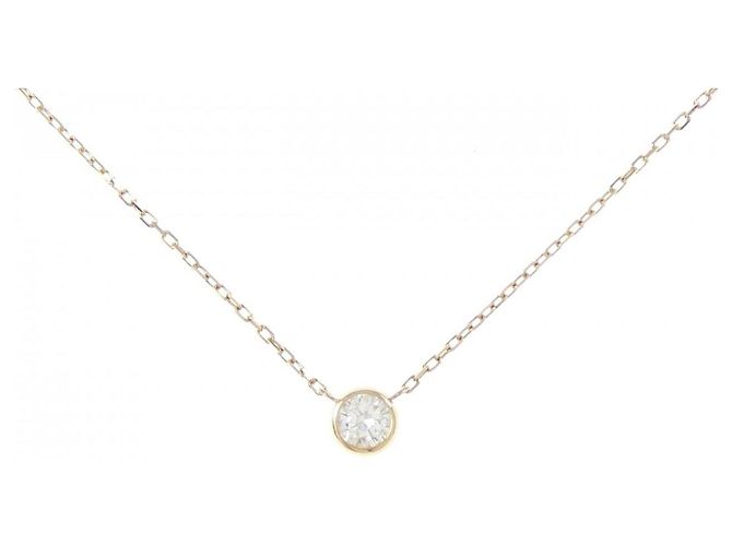Autre Marque Collana con Diamanti Au750 D'oro