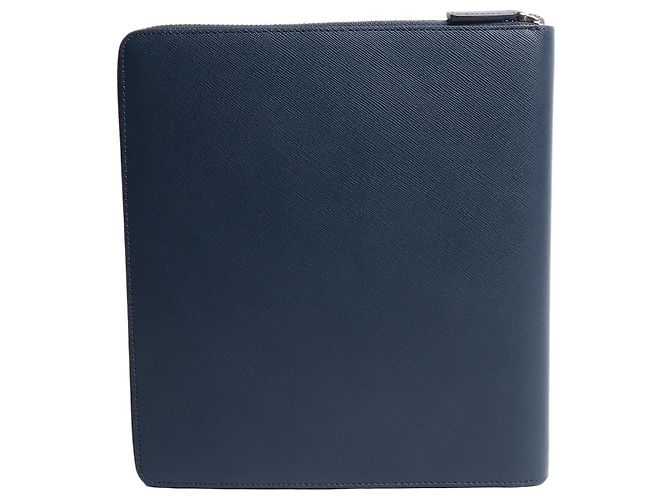 Autre Marque Blue Sartorial leather notebook