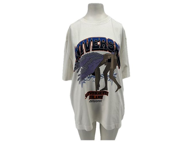 Autre Marque Camiseta blanca de algodón Dhruv Kapoor Blanco