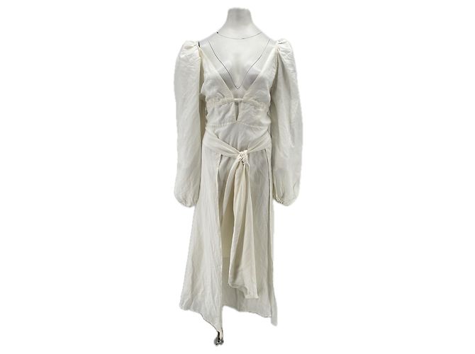 Vestido de algodón blanco Cult Gaia