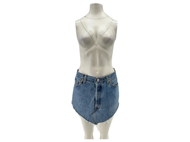 Autre Marque RE/DONE x LEVI'S Jeansshorts Blau Größe 28