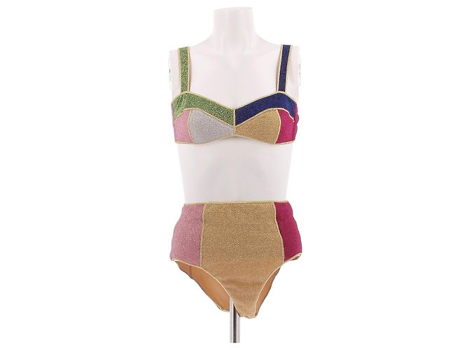 Autre Marque OSEREE Pailletten-Bikini Mehrfarben