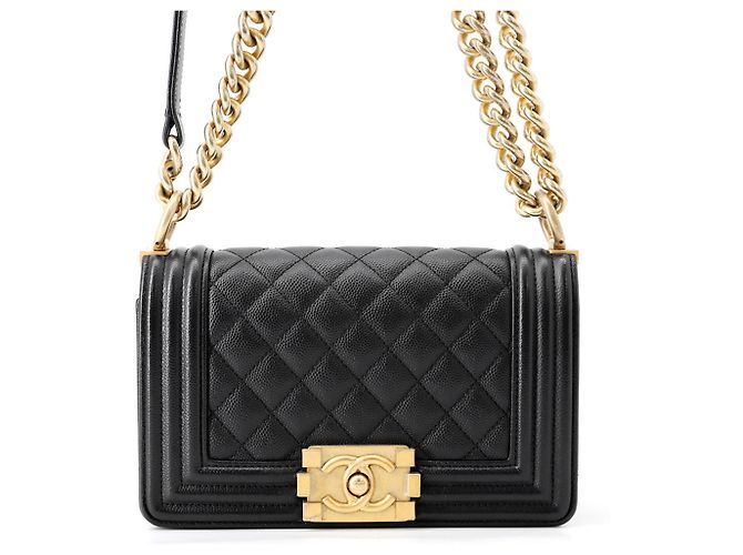 Borsa Chanel Boy Small Matelassé Nera Nero