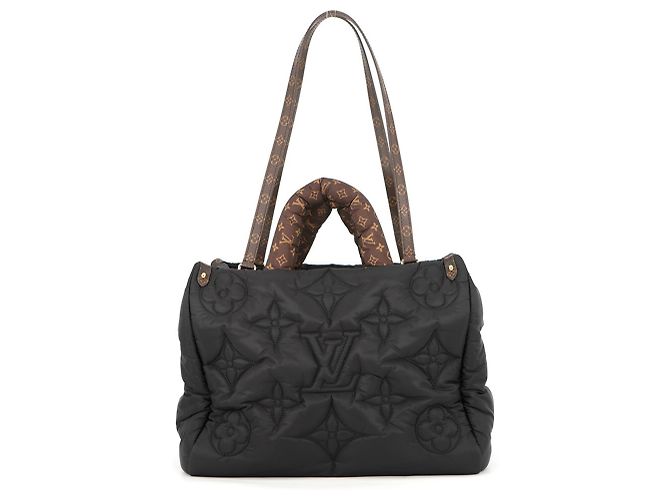 Onthego Sac cabas Louis Vuitton Monogram Noir