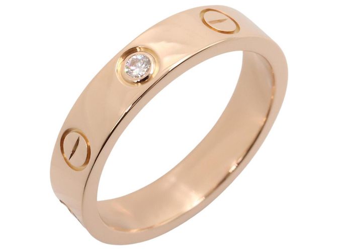 Anillo Mini Love Cartier Dorado