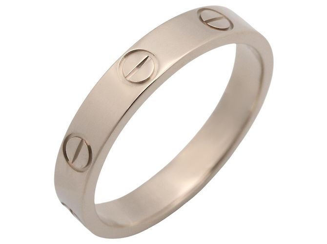 Anillo Mini Love de Cartier en oro blanco de 18K