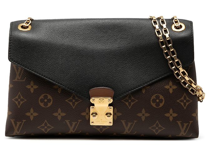 Louis Vuitton Marrom Monogram Pallas Chain