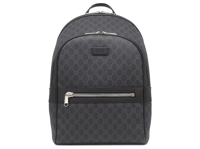 Zaino Gucci Black GG Supreme Web Nero