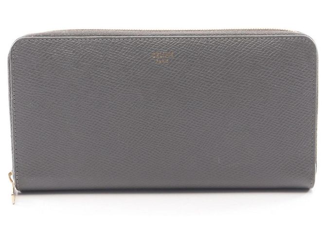 Céline Celine Large Zipped Wallet Brown