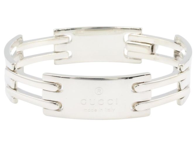 Pulseira de charms em prata Gucci