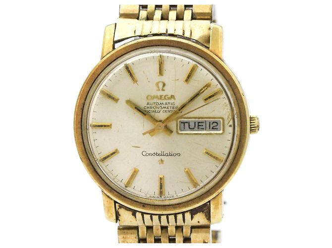 Omega Constellation Day Date Vintage Wristwatch