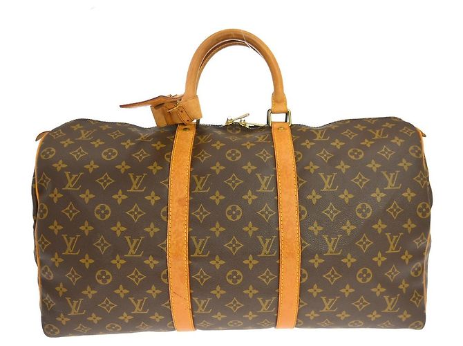Louis Vuitton Keepall Monogram Canvas 50 Brown