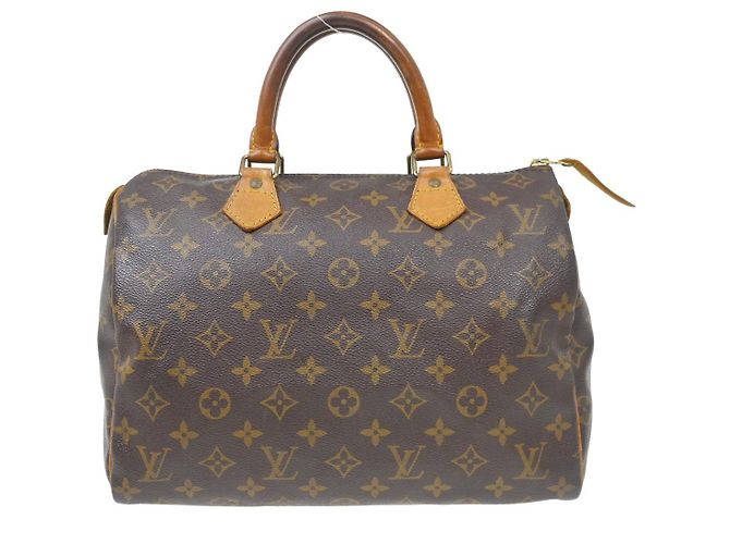 Louis Vuitton Speedy Monogram Canvas 30 Marron
