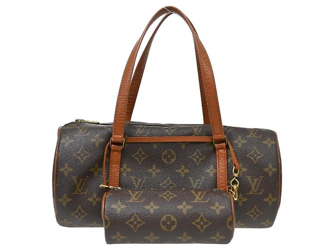Bolsa Louis Vuitton Papillon Monogram Canvas 30 Marrom
