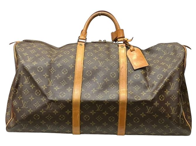 Bolso Boston Louis Vuitton Keepall 60 Castaño
