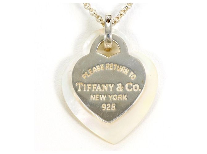 Collana Return to Double Heart in argento Tiffany & Co.