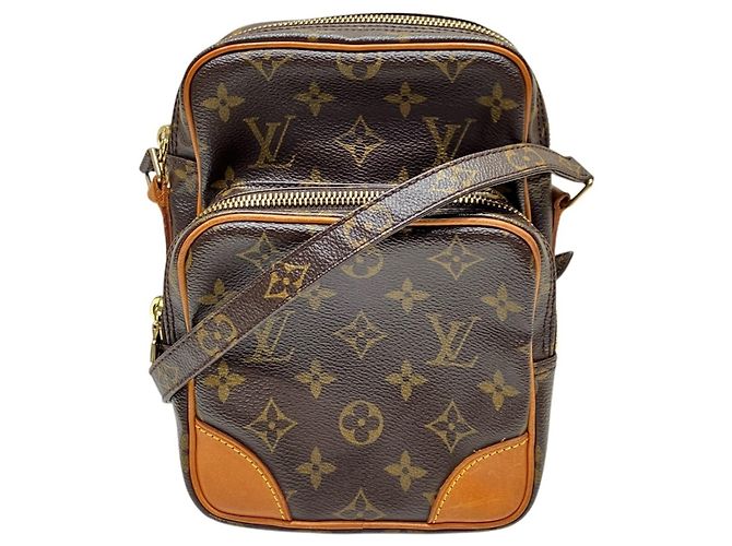 Bolso de Hombro Louis Vuitton Amazon Castaño