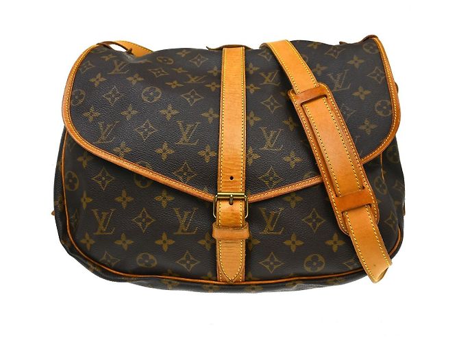 Louis Vuitton Saumur Monogram Canvas 35