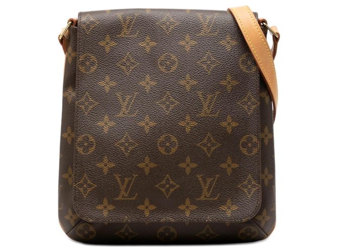 Louis Vuitton Monogram Musette Salsa Schultertasche Braun
