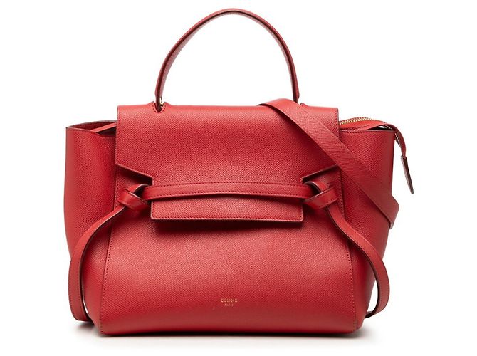 Céline Celine Belt Bag Micro Handtasche Rot