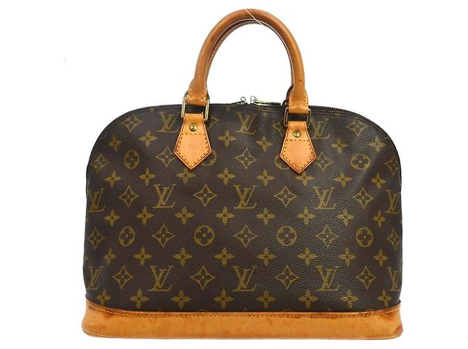 Louis Vuitton Alma Monogram Canvas PM Marrom
