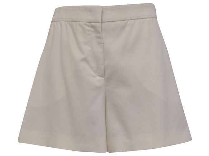 Shorts Emilio Pucci em lã virgem creme Branco
