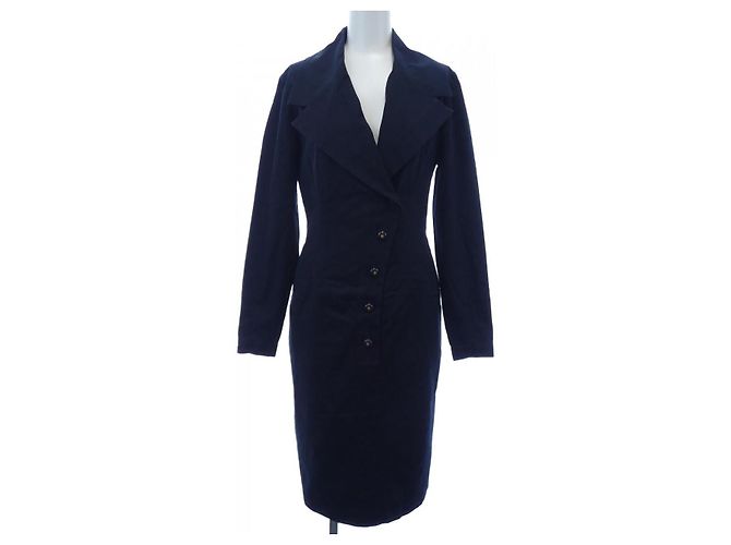 Timeless Chanel Kleid Blau Marineblau