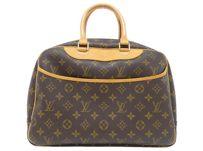 Bowling Bolsa Louis Vuitton Monogram Marrom