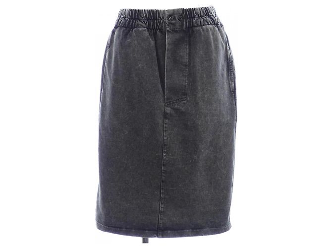Saia Louis Vuitton Marrom Preto
