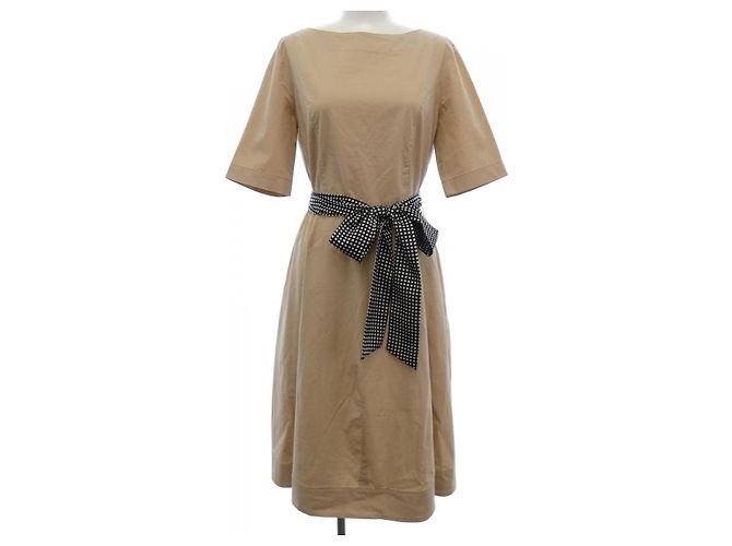 Mila Schön Mila Schon Kleid Beige