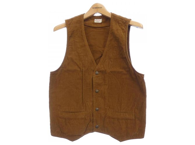 Autre Marque Gilet Cootie Marrone