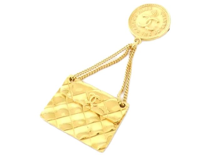 Classique Broche Chanel Doré