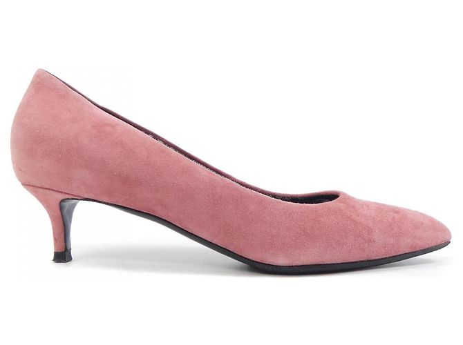 Hermès Hermes VICKY Leather Pumps Pink