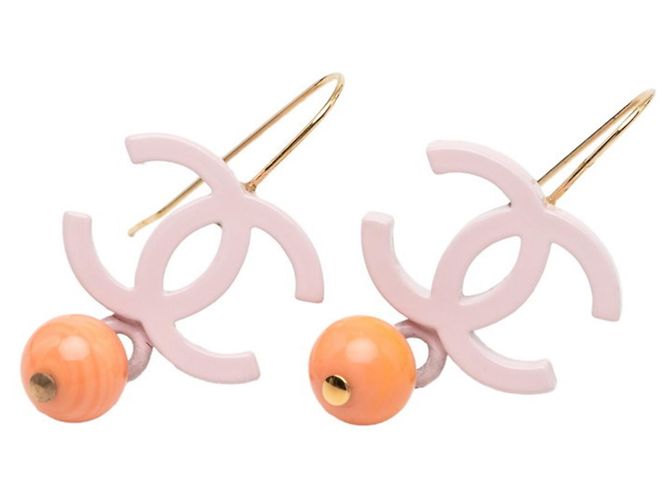 Timeless Orecchini Coco Mark Chanel Rosa 