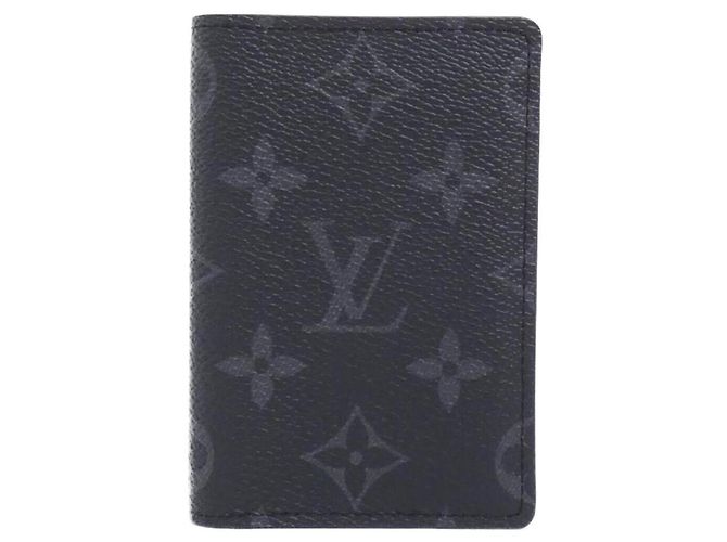 Organizer Louis Vuitton Monogram Eclipse Card Case Black