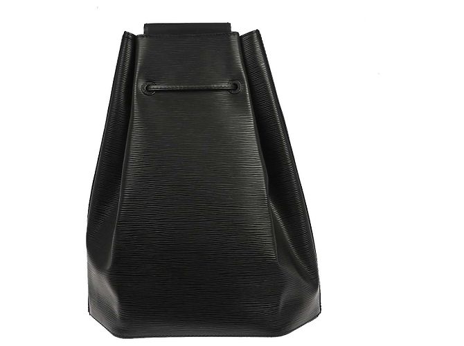 Louis Vuitton Sac à Dos Drawstring Epi Leather Noir