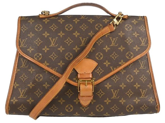 Louis Vuitton Beverly Briefcase Monogram Canvas GM Marron