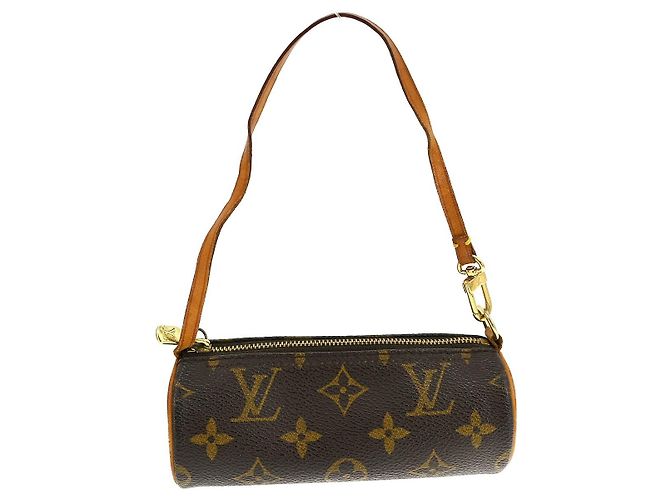 Louis Vuitton Papillon Pochette Monogram Canvas Mini Marrom
