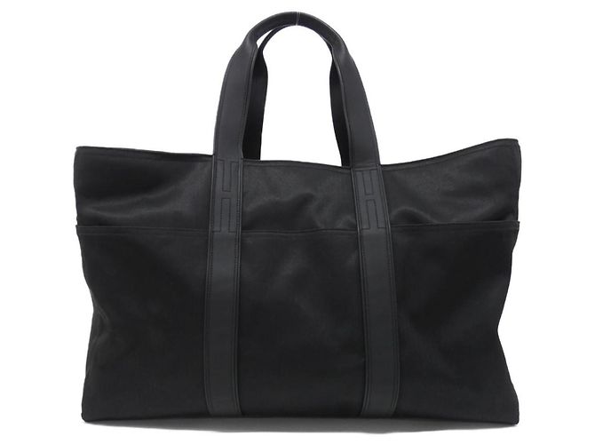 Hermès Borsa Boston Hermes Acapulco GM Nero