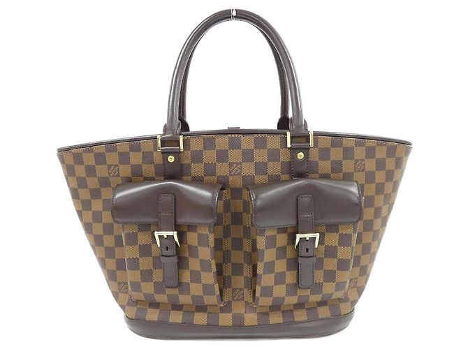 Bolsa Louis Vuitton Damier Manosque GM Damier ebene