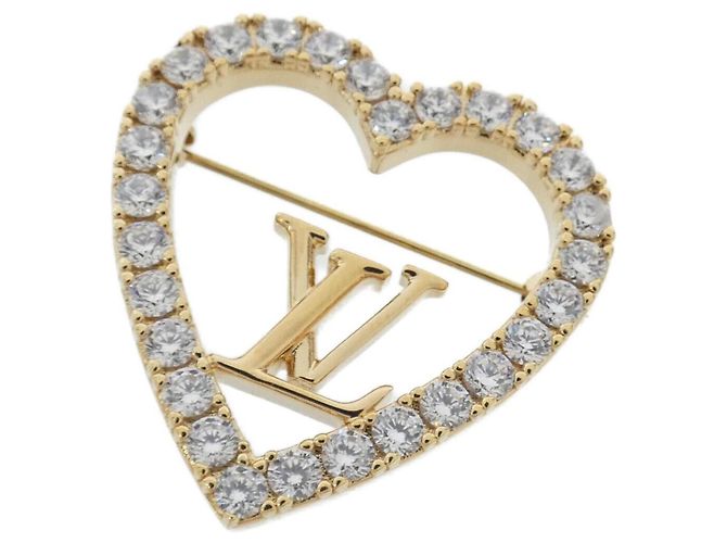 Spilla My LV Love Louis Vuitton D'oro
