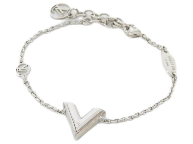 Pulsera Essential V Charm Louis Vuitton Plata