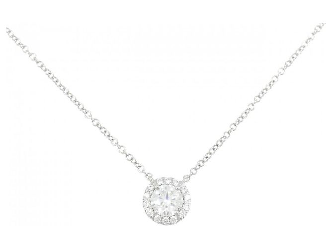 Tiffany & Co. Platin-Diamant-Halskette