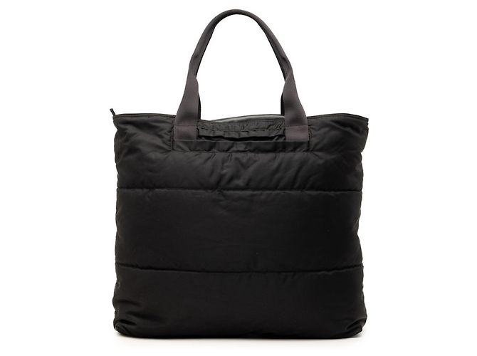 Sac Boston avec plaque logo Triangle Prada Noir