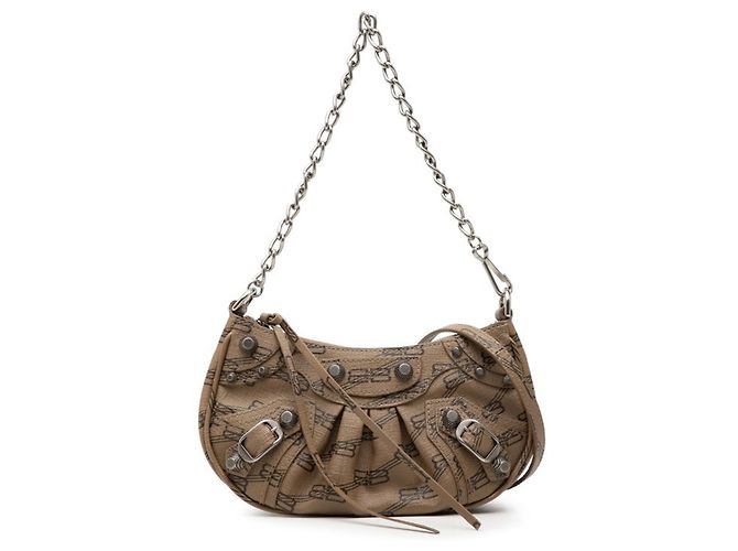 Borsa Balenciaga Le Cagole in Beige