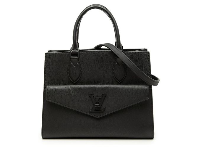 Sac à main Louis Vuitton Lockme Tote PM Noir