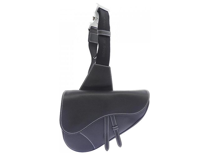 Borsa Saddle Christian Dior Nero