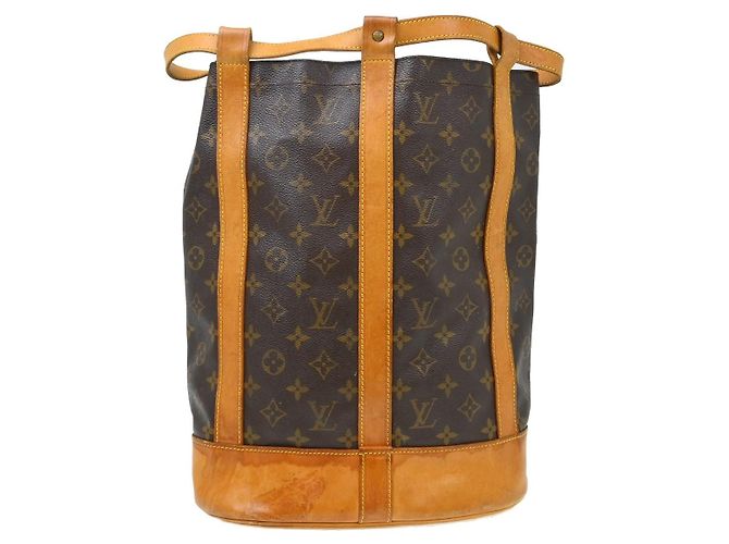 Louis Vuitton Randonnee Backpack Monogram Canvas PM Brown