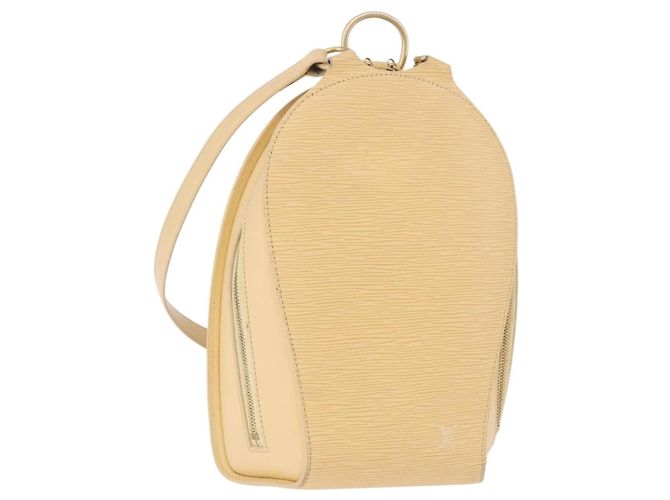 Louis Vuitton Mabillon Epi Leather Beige
