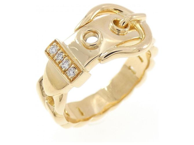 Ring Anillo Boucles Sellier Hermès 